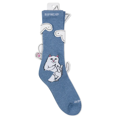 SOCKS LORD NERMAL (SLATE HEATHER)