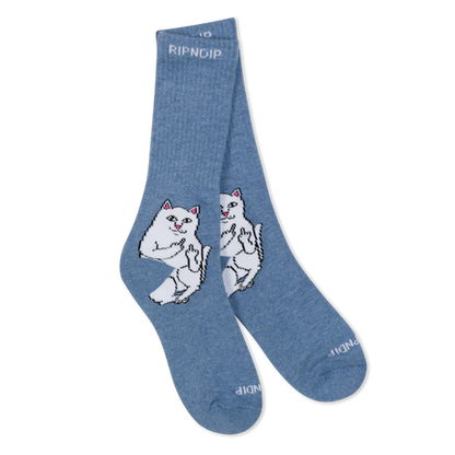SOCKS LORD NERMAL (SLATE HEATHER)