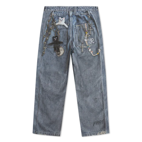 REAL WIDE LEG DENIM (LIGHT WASH)