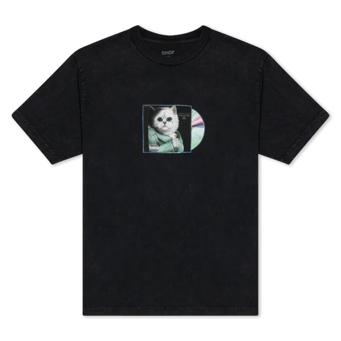 TSHIRT LIL NERM 3(BLACK VINTAGE WASH)