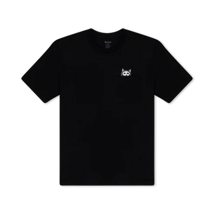 TSHIRT TRICK OR TREAT POCKET (BLACK)