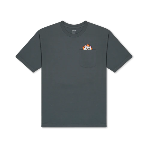 TSHIRT T'S NERM POCKET (CHARCOAL)