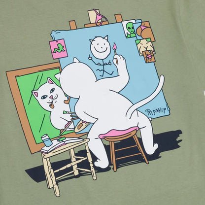 TSHIRT NERMAN ROCKWELL (DUSTY OLIVE)
