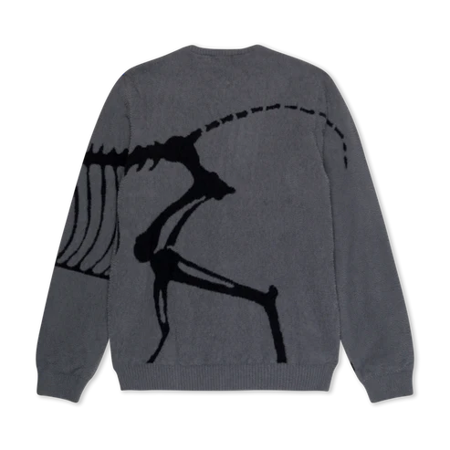 FOSSIL MOHAIR KNIT (CHARCOAL)