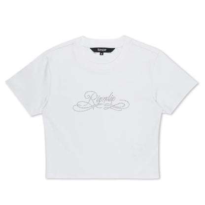 DELRESTO CROPPED TEE (WHITE)