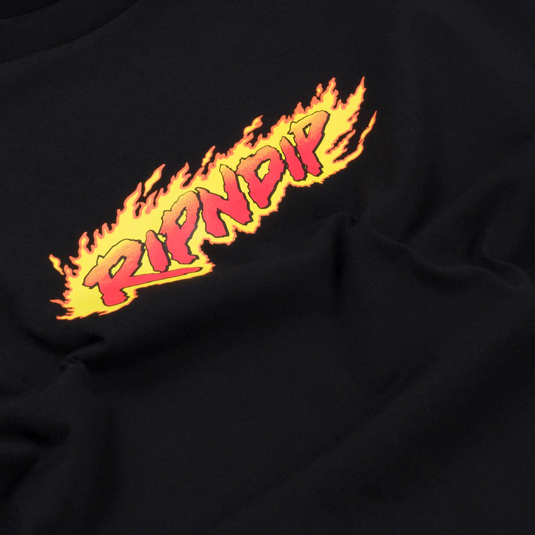 BREAK LOOSE TEE (BLACK )