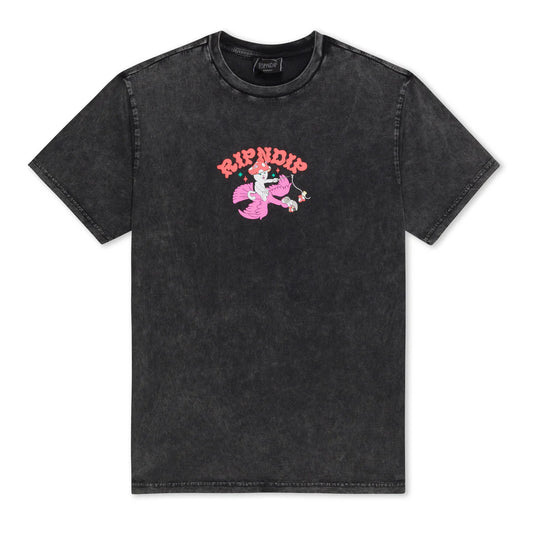 TAKE A TRIP TEE (BLACK WASH )