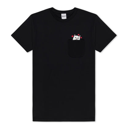 LORD NERMAL LOVES POCKET TEE (BLACK)