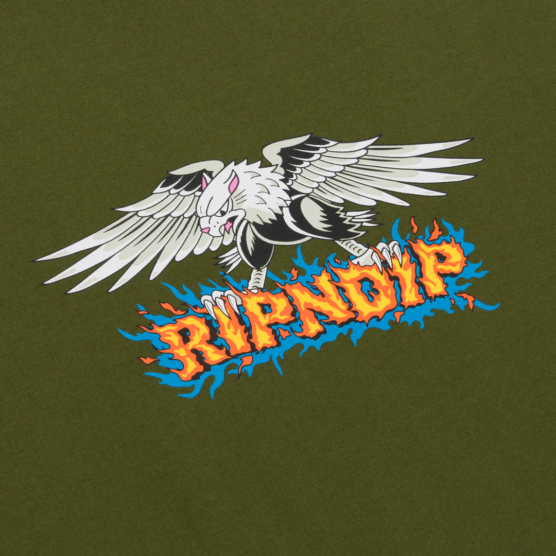 BIRDY TEE (OLIVE)