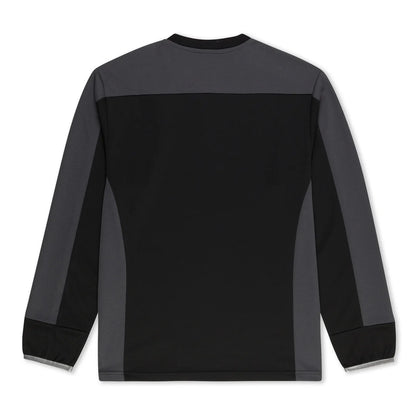 RIPNDIP FC LONG SLEEVE SOCCER JERSEY (BLACK / CHARCOAL)