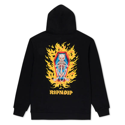 BURN IN HECK HOODIE (BLACK)