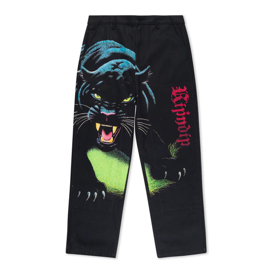 FEIN DOUBLE KNEE PANTS (BLACK)