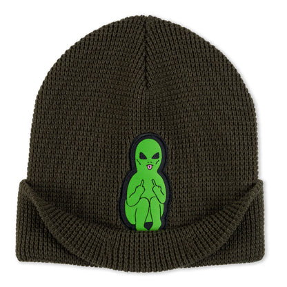 LORD ALIEN BEANIE (DARK OLIVE)