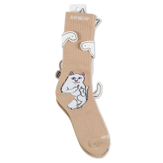 Lord Nermal Socks (Almond)
