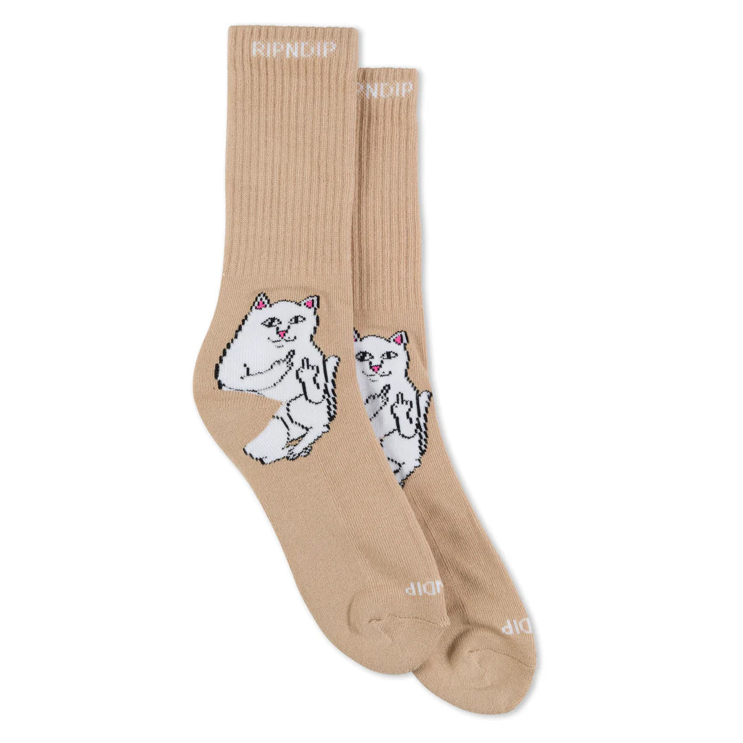 Lord Nermal Socks (Almond)