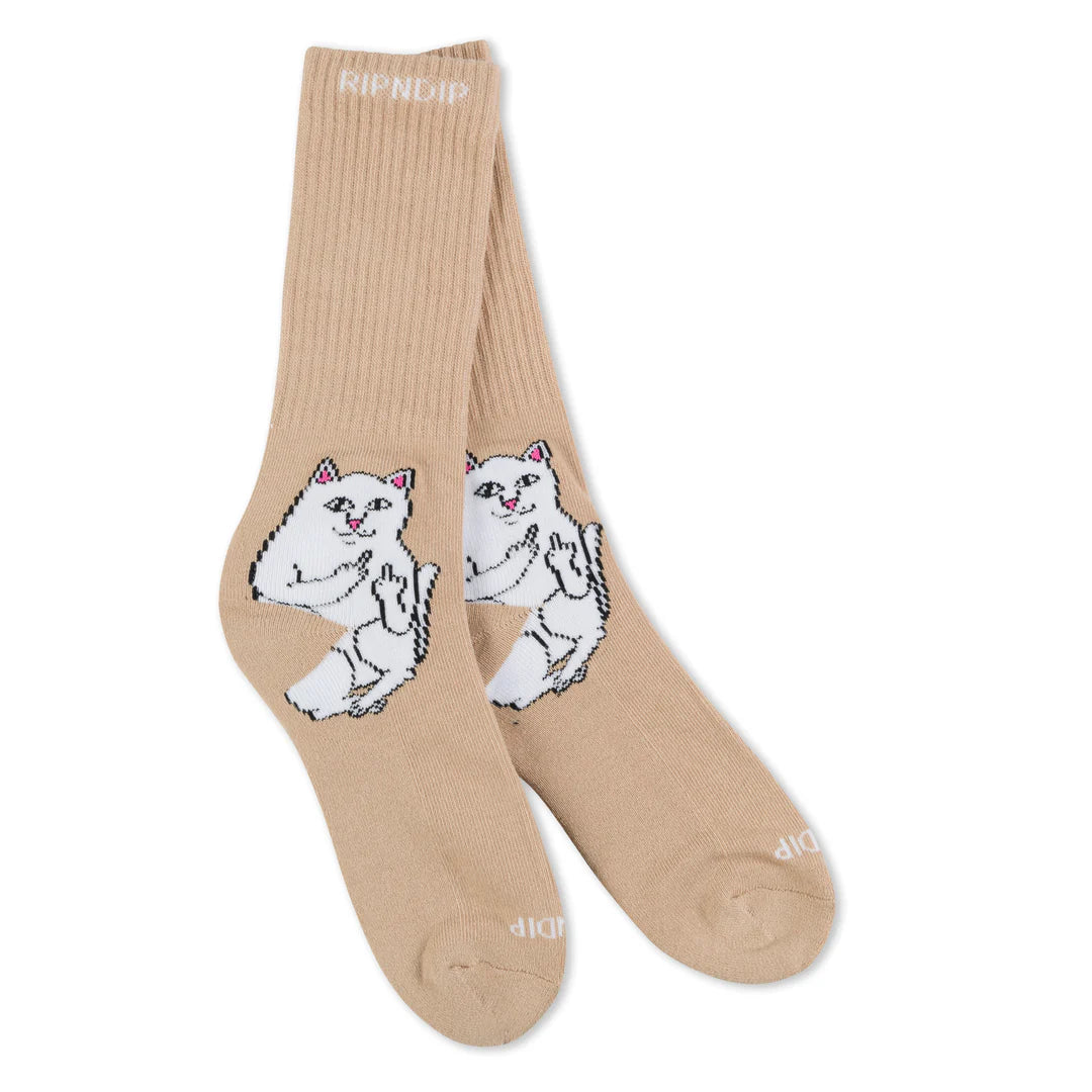 Lord Nermal Socks (Almond)