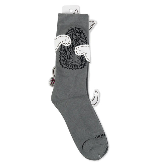 MOTHER NERM SOCKS (CHARCOAL)
