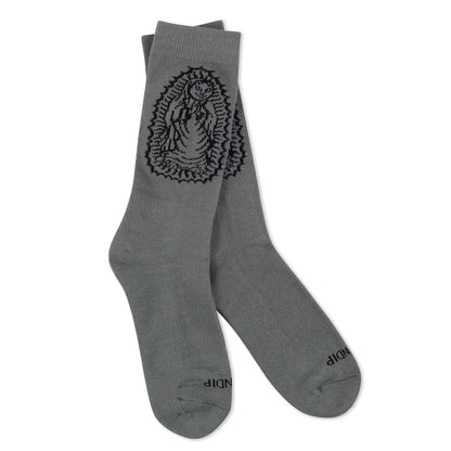 MOTHER NERM SOCKS (CHARCOAL)