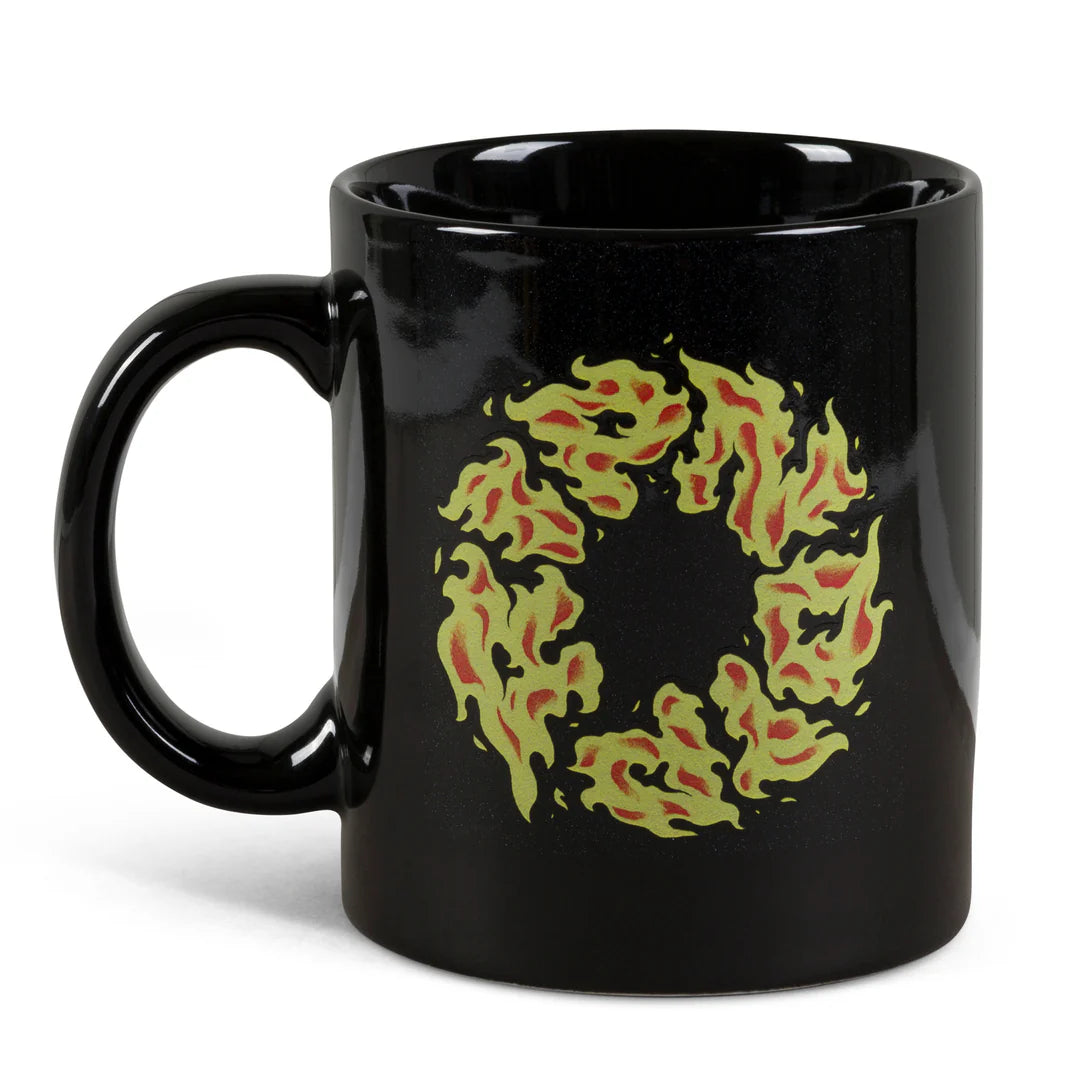Burn In Heck Coffee Mug (Black)