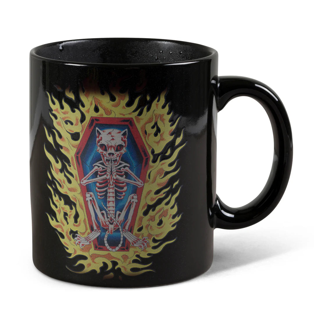 Burn In Heck Coffee Mug (Black)