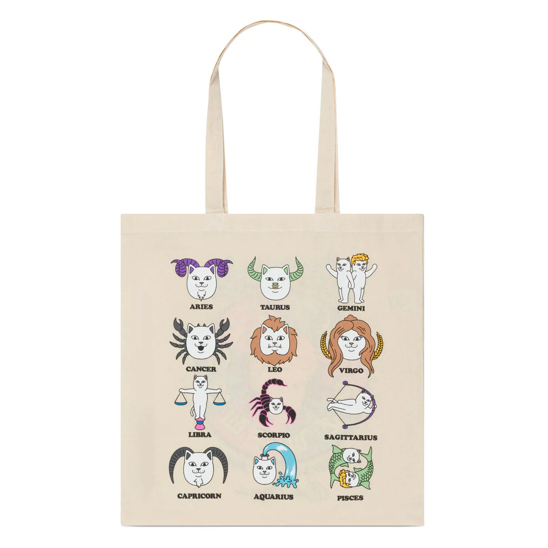 ZODIAC MUCHO TOTE BAG (NATURAL)