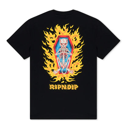 BURN IN HECK TEE (BLACK)