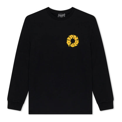 BURN IN HECK LONG SLEEVE (BLACK)