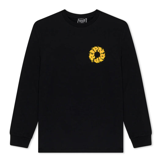 BURN IN HECK LONG SLEEVE (BLACK)