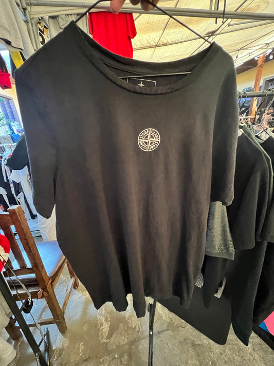 STONES ISLAND TEE BLACK
