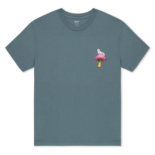 Psychedelic Tee (Light Charcoal)