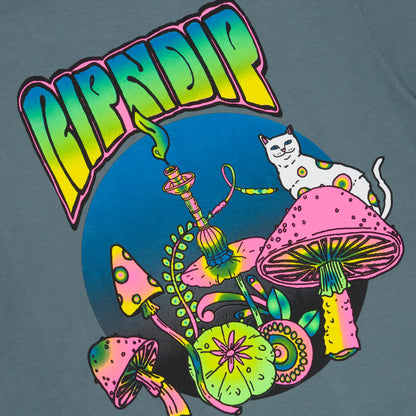Psychedelic Tee (Light Charcoal)