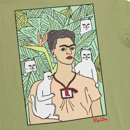 Nermal Portrait Tee (Light Forest)