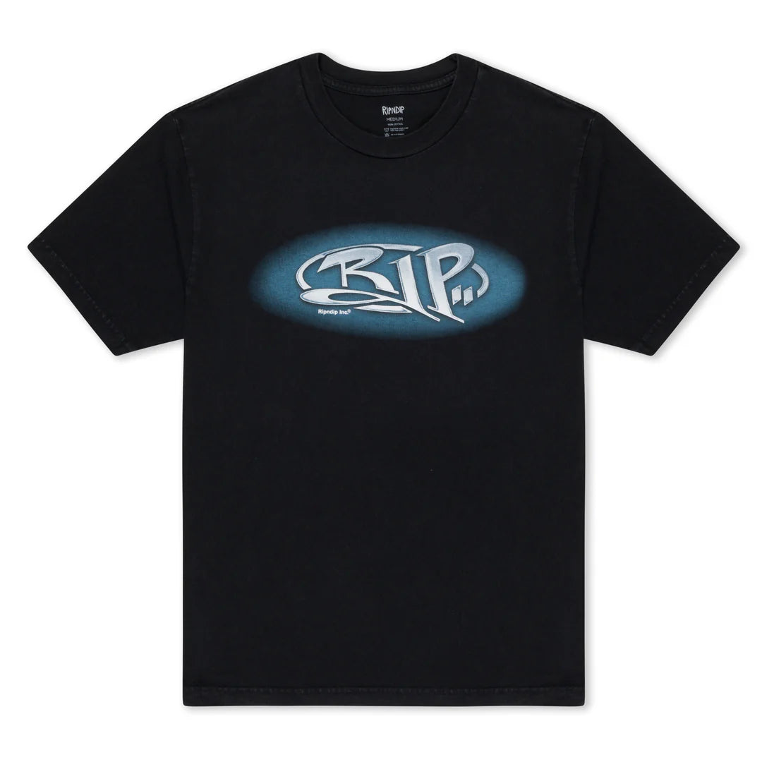 Ripped Tee (Black Vintage Wash)