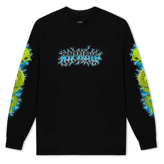 Skull and Bones Long Sleeve (Black)