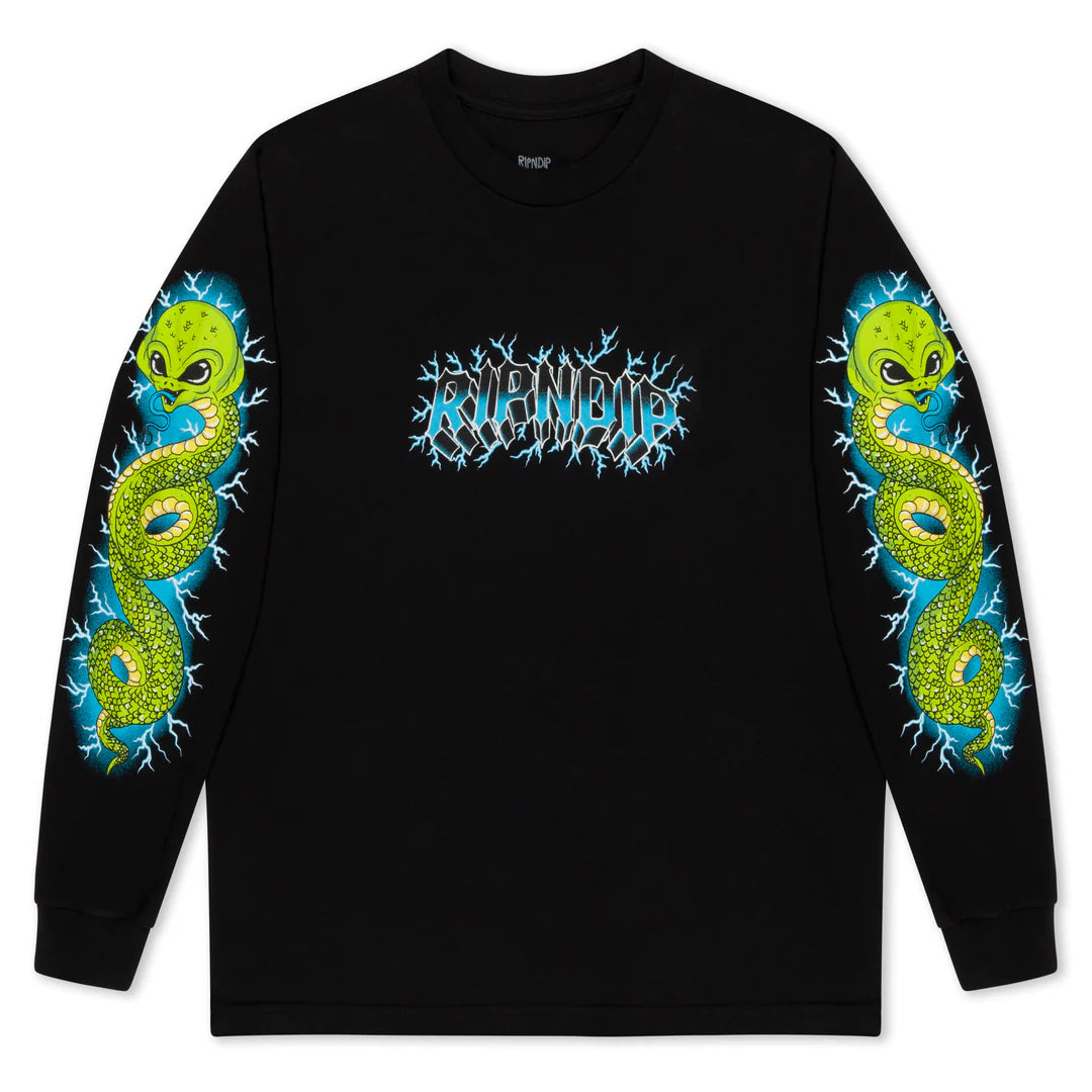 Skull and Bones Long Sleeve (Black)