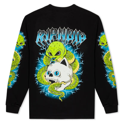Skull and Bones Long Sleeve (Black)