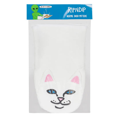Nermie Oven Mittens (White)