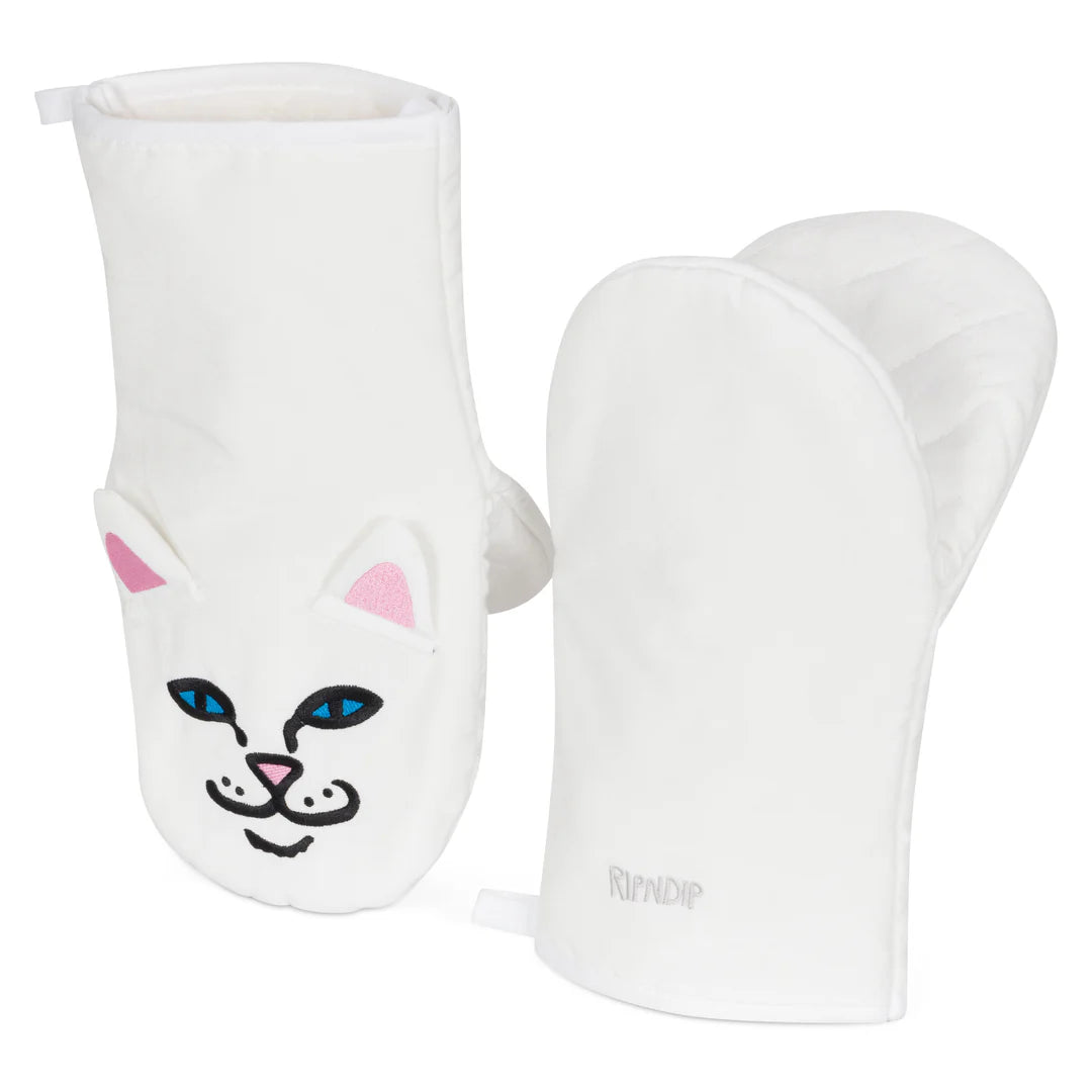 Nermie Oven Mittens (White)