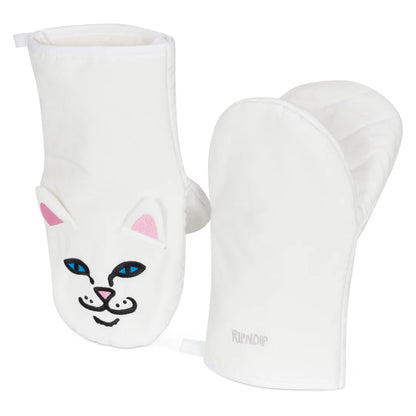 Nermie Oven Mittens (White)
