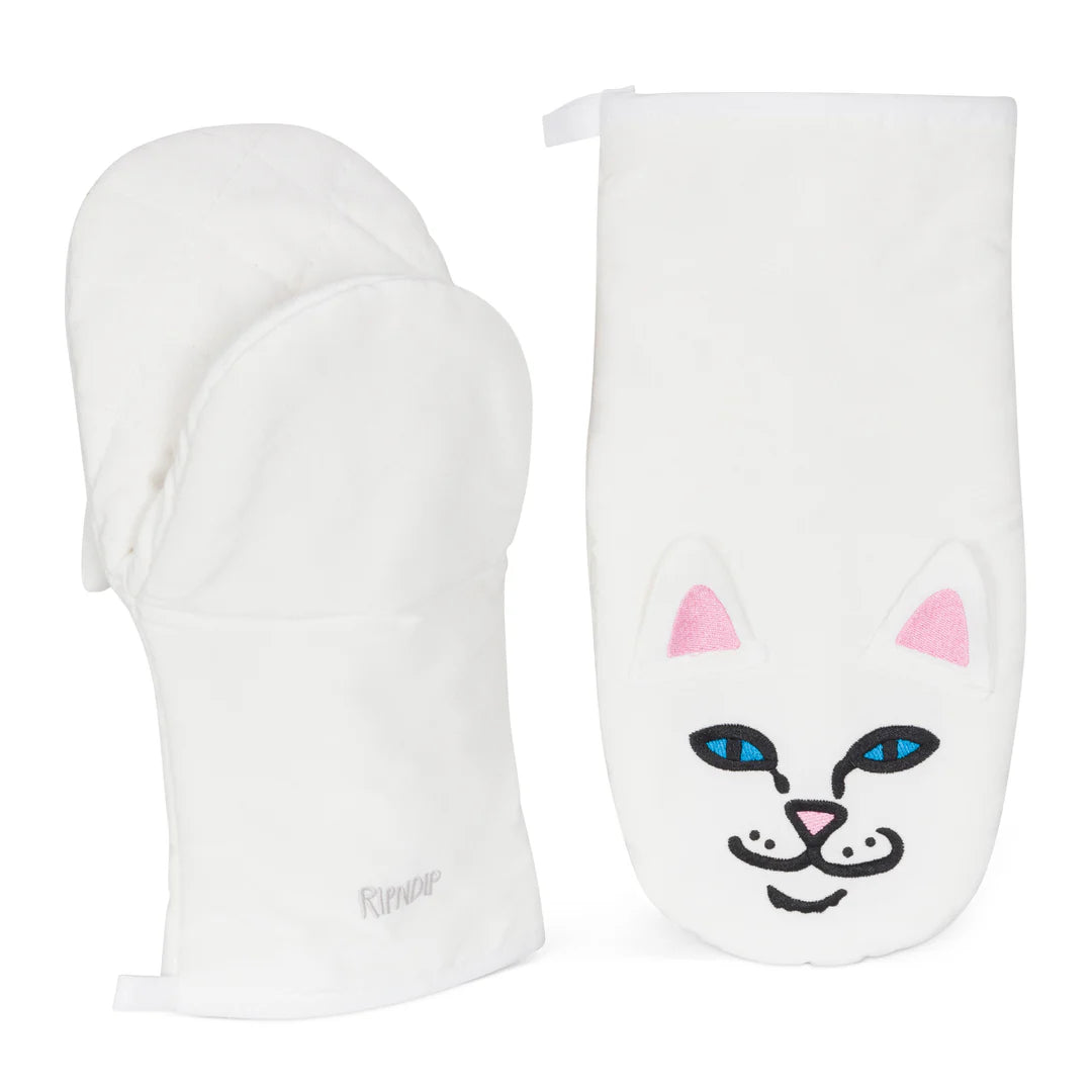 Nermie Oven Mittens (White)