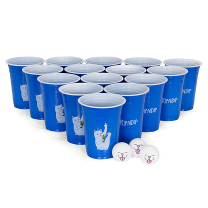 Lord Nermal Beer Pong Set (Blue)