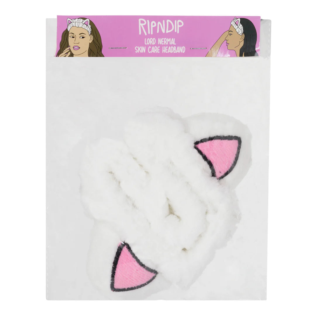 Lord Nermal Skincare Headband (White)