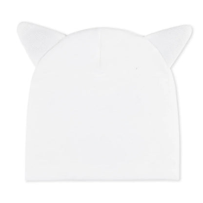 NERM FACE BEANI WHITE