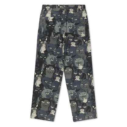 Family Tree Denim Pants (Black)
