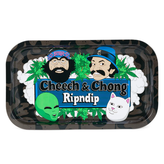 SMOKE ONE ROLLING TRAY WITH LID (BLACK)
