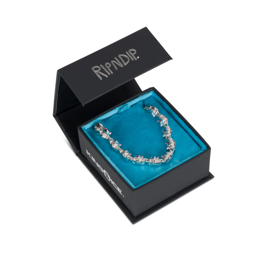 Ripndip x King Ice Bracelet (Silver)