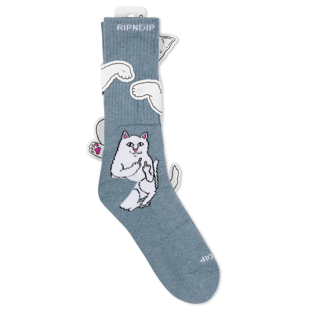 Lord Nermal Socks (Charcoal Heather)