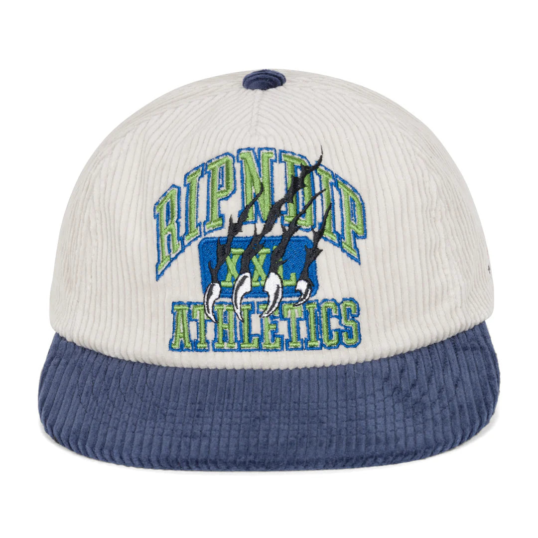 Ripndip Athletics Snapback (Bone/Navy)