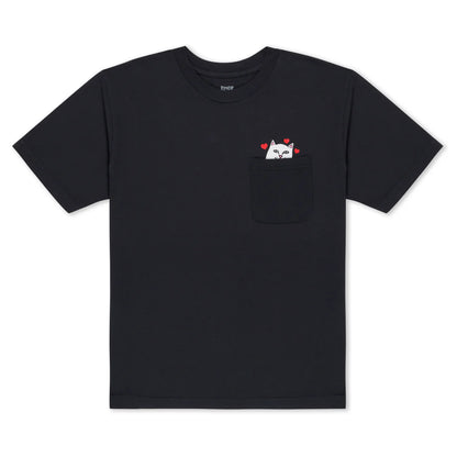 Nermal Loves Pocket Tee (Charcoal)