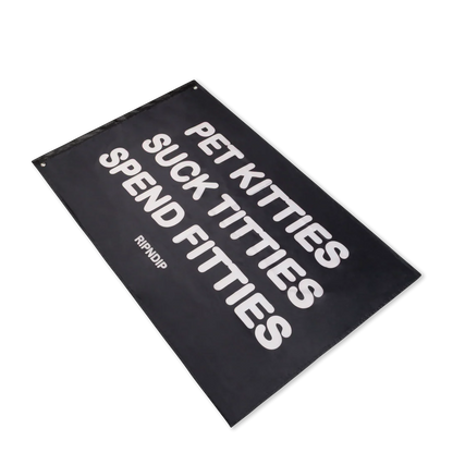 Pet Kitties Flag (Black) Regular price